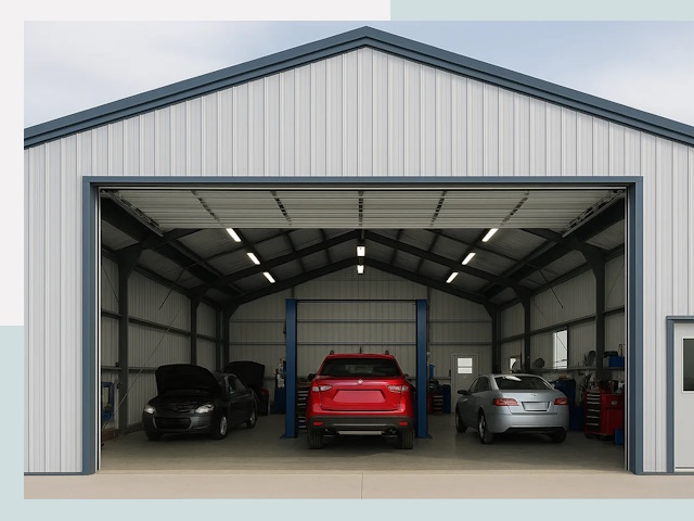 Ангары из сэндвич панелей от 609 руб. в Петрозаводск