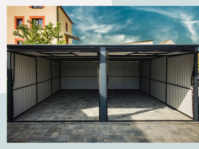 Гаражи из металлоконструкций от 609 руб. в Петрозаводск