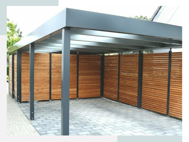 Навесы для парковки в Петрозаводске