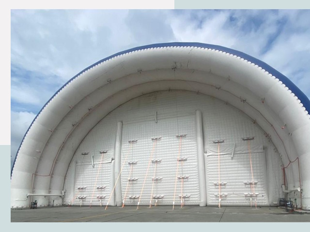 Пневмокаркасные ангары от СтальСтрой-Птр по цене от 609 руб.