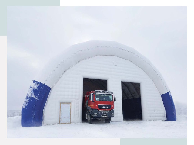 Мобильные ангары в Петрозаводске