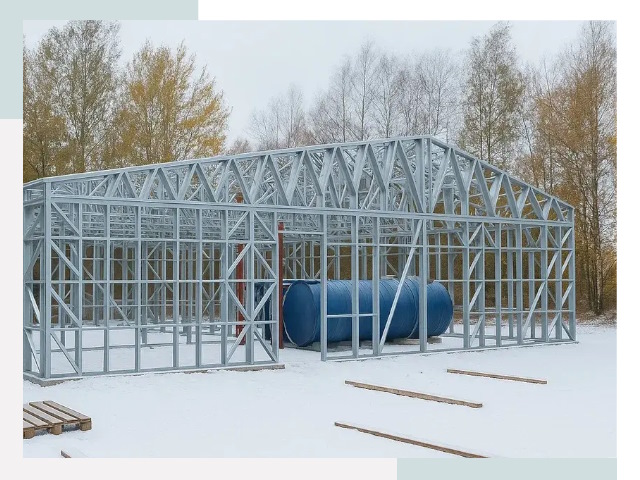 Металлические ангары в Петрозаводске
