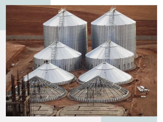 Строительство зерновых силосов в Петрозаводске