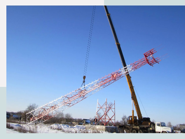 Строительство башен связи в Петрозаводске от 609 руб.