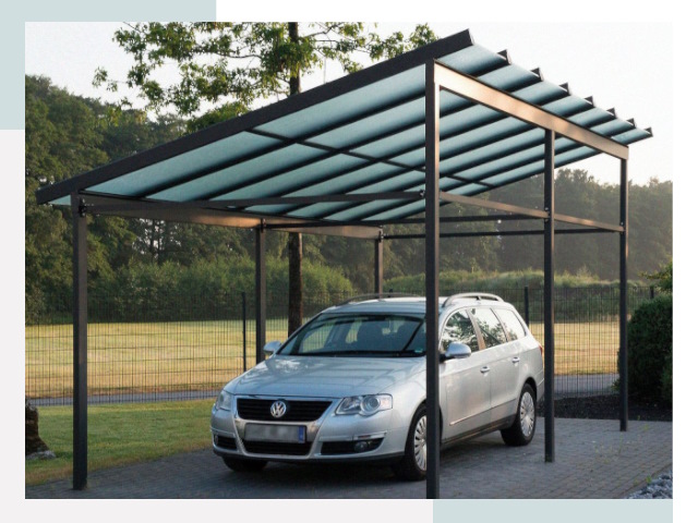 Навесы для автомобилей в Петрозаводске