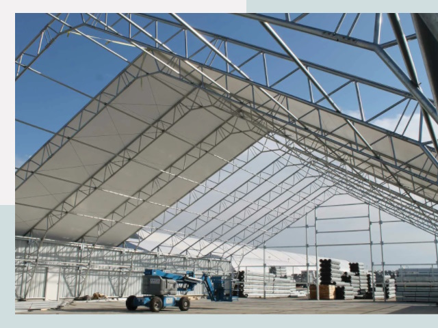 Каркасно-тентовые сооружения от СтальСтрой-Птр по цене 609 руб.