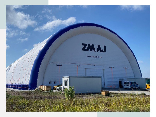 Брендирование ангаров в Петрозаводске