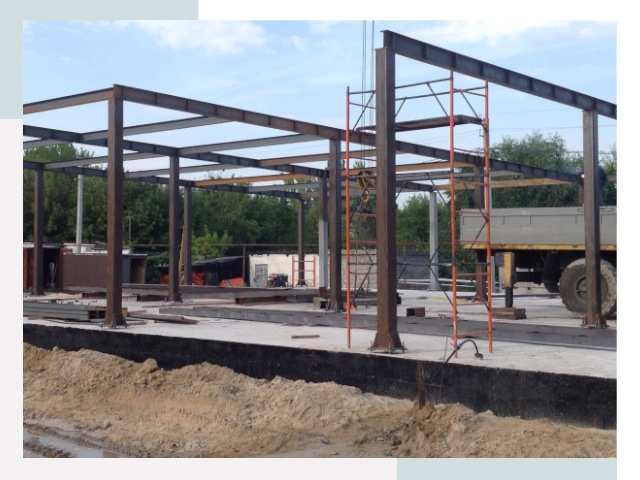 Фундамент для ангаров в Петрозаводске