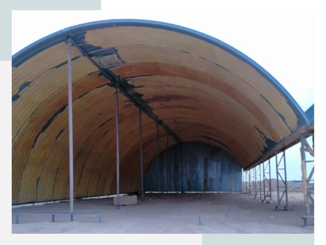 Реконструкция ангаров в Петрозаводске