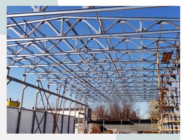 Металлокаркасы для складов в Петрозаводске