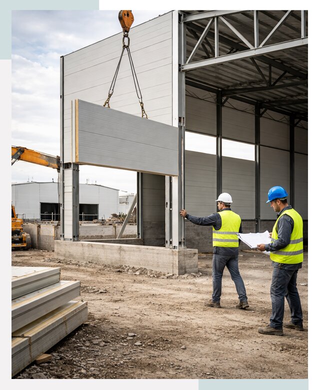 Склад из сэндвич панелей под ключ в Петрозаводске от 9643 р. | СтальСтрой-Птр